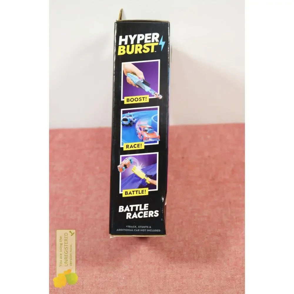 Hyper Burst Battle Racers Red Storm Car and Launcher